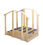 15-4202 Training Stairs, Straight, 2 And 3 Steps With Platform, 55" L X 30" W X 40" H, Price/Each