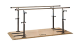 CanDo Platform Mounted Parallel Bars, Height & Width Adjustable