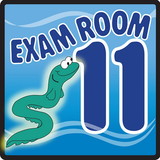 Clinton 15-4661 Clinton, Sign, Ocean Series, Exam Room 11 Sign