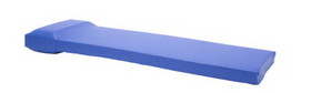 15-4841-P Blue Standard Correctional Mattress w/Integrated Pillows