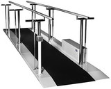 Tri W-G 15-5165B Bariatric Parallel Bars, Motorized Height and Width Adjustable, 10', 220V