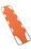 16-1905 Flat Folding Stretcher, Aluminum, Orange