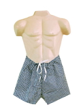Dipsters 20-1010 Dipsters Patient Wear, Men'S Tie-Waist Shorts, Small - Dozen