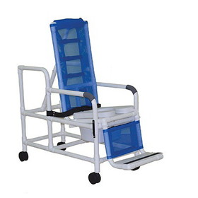 20-4272 Mjm International, Tilt Shower Chair (18.5"), Square Pail