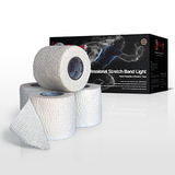 24-0255W Strapit Pro Stretchband Light, White, 2 In X 7.5Yds, Box Of 24