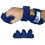 Comfy Splints, Standard Terry Cloth Hand Orthosis with Finger Separator, Adult, Navy Blue
