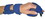 Comfy Splints 24-3322L Comfy Splints, Comfyprene Hand Separate Finger Splint, Pediatric Large, Dark Blue, Left, Price/each