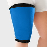 Tribute Wrap 24-3957B Sleep Sleeve Knee to Thigh (LE-DG), Medium, Long, Blue