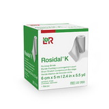 Rosidal 24-4011-1 K Short Stretch Elastic Bandage, 2.4 in x 5.5 yds (6 cm x 5 m)