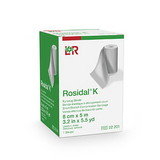 Rosidal 24-4012-1 K Short Stretch Elastic Bandage, 3.2 in x 5.5 yds (8 cm x 5 m)