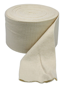 CanDo 24-4045 Cando Cotton Tensitube - 4" Width - 11 Yard Roll - Size F - Natural/Beige