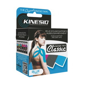 Kinesio 24-4891-6 Kinesio Tape, Tex Classic, 2" X 4.4 Yds, Blue, 6 Rolls