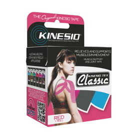 Kinesio 24-4892 Kinesio Tape, Tex Classic, 2" X 4.4 Yds, Red, 1 Roll