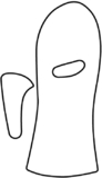 Orfit Classic Precuts Anti-Spastic Splint + Thumb Piece