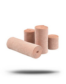Mueller 25-1100 Elastic Bandage, 4" x 5 yd rolls - 10 rolls