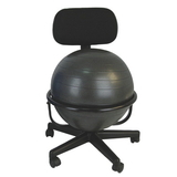 CanDo metal mobile ball stabilizer chair