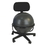 CanDo 30-1790 Cando Ball Chair - Metal - Mobile - With Back - No Arms - With 22" Black Ball, Price/Each