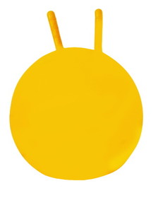 CanDo 30-1825 Cando Inflatable Exercise Jump Ball - Yellow - 16" (40 Cm)