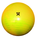 CanDo 30-1851B Cando Inflatable Exercise Ball - Abs Extra Thick - Yellow - 18