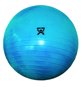 CanDo 30-1855 Cando Inflatable Exercise Ball - Abs Extra Thick - Blue - 34" (85 Cm)