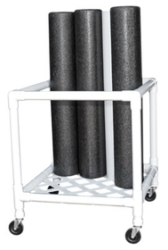 CanDo 30-2181 Cando Foam Roller - Accessory - Upright Storage Rack - 24" W X 34" D X 30" H