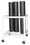 CanDo 30-2181 Cando Foam Roller - Accessory - Upright Storage Rack - 24" W X 34" D X 30" H, Price/Each