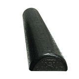 CanDo 30-2290-24 Cando Foam Roller - Black Composite - Extra Firm - 6