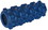 Fabrication Enterprises 30-2373 RumbleRoller, 5" x 12", medium, firm, blue