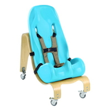 Special Tomato Sitter with mobile base, teal