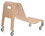 30-3415 Soft-Touch Sitter Seat - stationary base ONLY - sizes 1-3