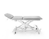 Galaxy 35-2152 5 Section Wide Hi-Lo Treatment Table, Foot Bar Lift w/Posture Flex, 4 Casters