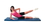 CanDo 38-0400 Cando Exercise Mat - Center Fold - 2" Pu Foam With Cover - 2' X 4' - Specify Color, Price/Each