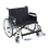 43-1923 Sentra Ec Heavy Duty Extra Wide Wheelchair, Detachable Desk Arms, Swing Away Footrests, 26" Seat, Price/Each