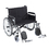 DETACHABLE FULL ARMS - ELEVATING LEG RESTS - 30" SEAT