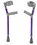 43-2067B Pediatric Forearm Crutches, Pair, Small (15" To 22" Grip Height), Blue, Price/Each