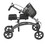 43-2107 Dual Pad Steerable Knee Walker Knee Scooter with Basket, Alternative to Crutches