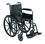 18" wheelchair, fixed arm, swingaway footrest, Price/Each