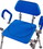 Drive Medical 43-2392 Liberty Folding Bath Chair, Swivel Seat, Padded Backrest and Armrests