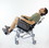 Fabrication Enterprises 43-2399 Tilt-In-Space Reclinning Shower/Commode Chair, Padded