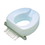 Maddak 43-2511 Contoured elevated toilet seat, elongated with bolt-down bracket, 4 inch, Price/each