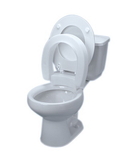 Generic 43-2571 Elevated Toilet Seat , Hinged, Elongated
