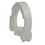 43-2634 Hinged Toilet Seat Riser, Elongated Seat