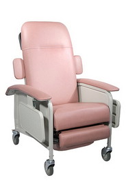 43-2945 Clinical Care Geri Chair Recliner, Rosewood