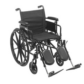 43-3139-P Cruiser X4 Lightweight Dual Axle Wheelchair with Adjustable Detachable Arms