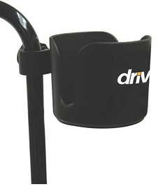 Drive Medical 43-3168 Universal Cup Holder, 3" Wide