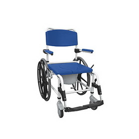 Drive Medical 43-3212 Aluminum Shower Mobile Commode Transport Chair