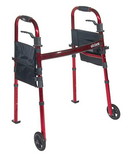 43-3217 Portable Folding Travel Walker with 5