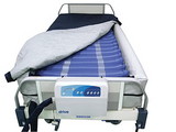 43-3237 Med Aire Plus Defined Perimeter Low Air Loss Mattress Replacement System, with Low Pressure Alarm, 8