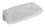 CanDo 50-1201-25 Roll Pillow - additional white zippered cover ONLY, 7" x 17", 25-pack, Price/each