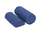 Generic 50-1218 Roll Pillow - Half Round, With Removable Navy Blue Cotton/Poly Cover, 10.75" X 3", Price/Each
